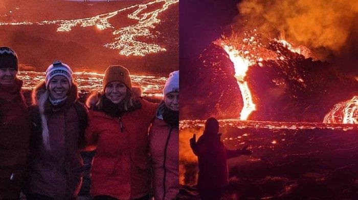 Aliran Magma Gunung Islandia Pecahkan Rekor