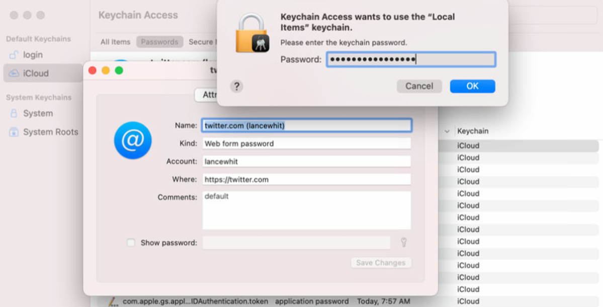 Keychain Di Macbook Sistem Operasi Keamanan Tingkat Tinggi