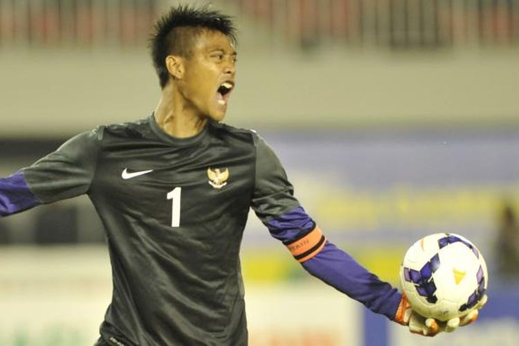 Seorang Kiper Profesional Indonesia Kurnia Meiga