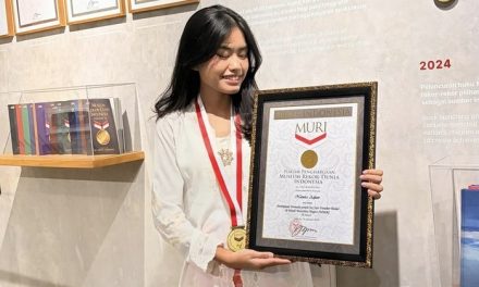 Namira Adjani Raih Rekor MURI Usai Maraton Di Enam Negara