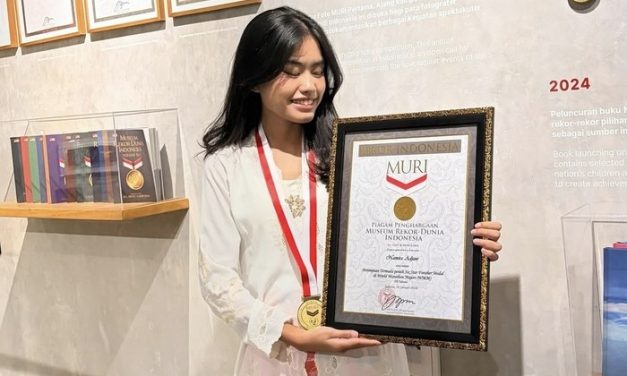 Namira Adjani Raih Rekor MURI Usai Maraton Di Enam Negara