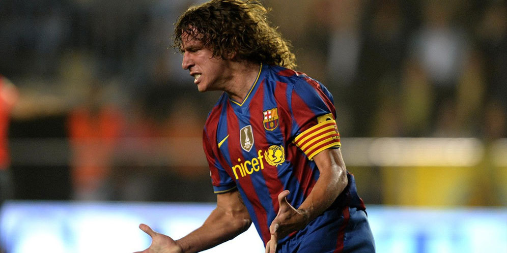Carles Puyol Sang Legen Tangguh Dan Agresif Dari Barcelona