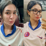 Mikha Tambayong Foto Bareng Para Pemain Chelsea di GBK